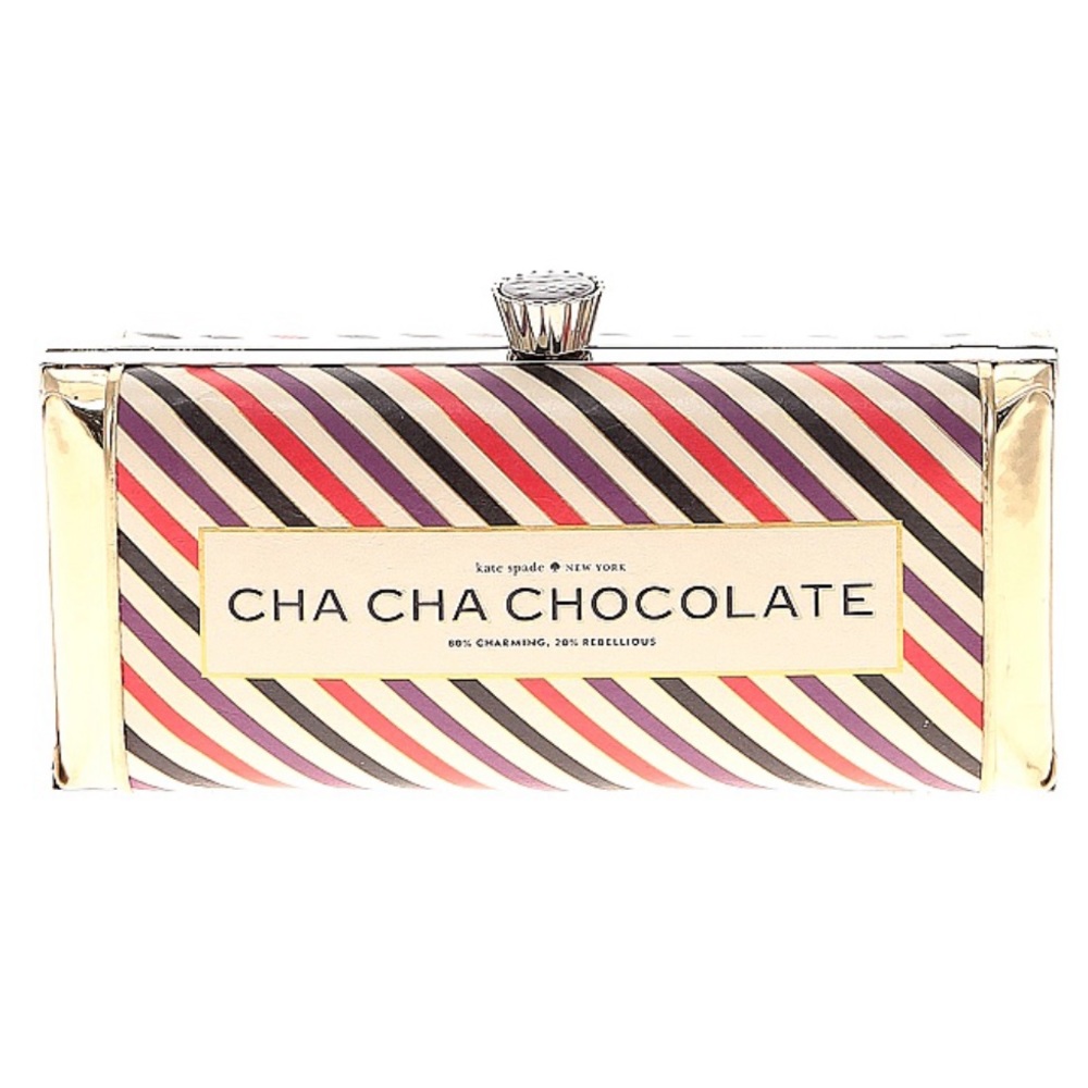 Kate Spade Cha Cha Chocolate Clutch